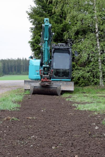 Backhoe Grading in Statesville