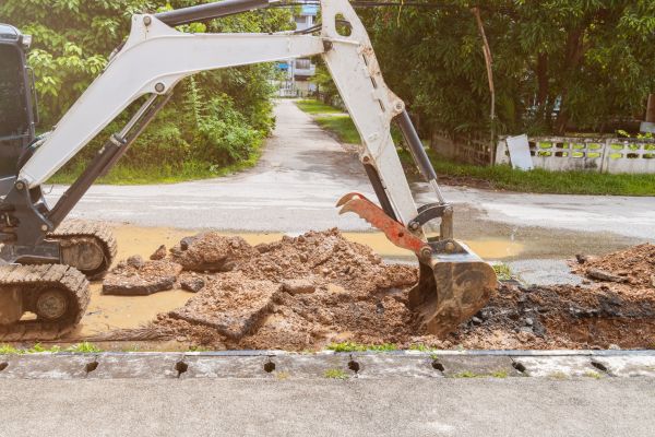 Cost of Water Line Excavation in Statesville