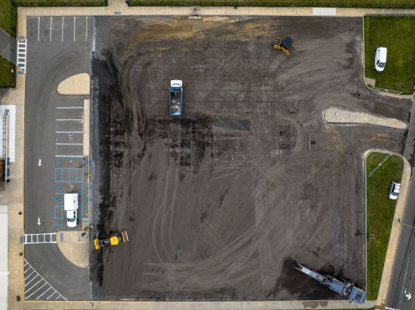 Parking Lot Excavation in Statesville
