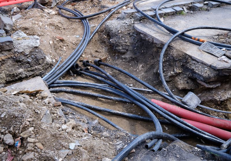 Electrical Line Trenching