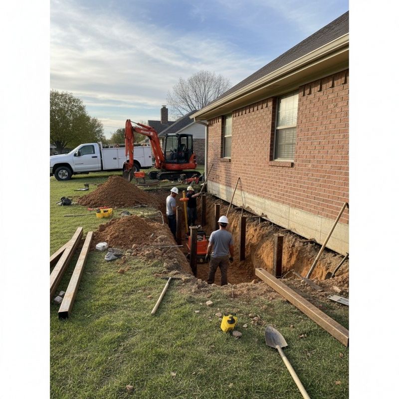 Concrete Foundation Leveling